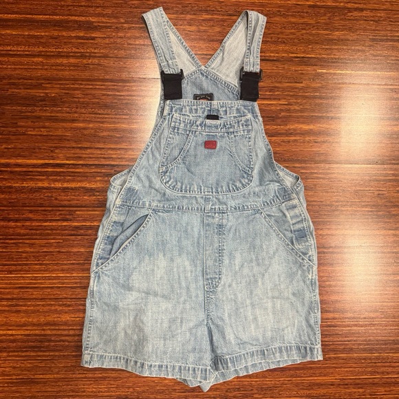 Route 66 Denim - Vintage 90s Route 66 Denim Shortalls 7/8 Retro Grunge Y2K Indie Cottagecore